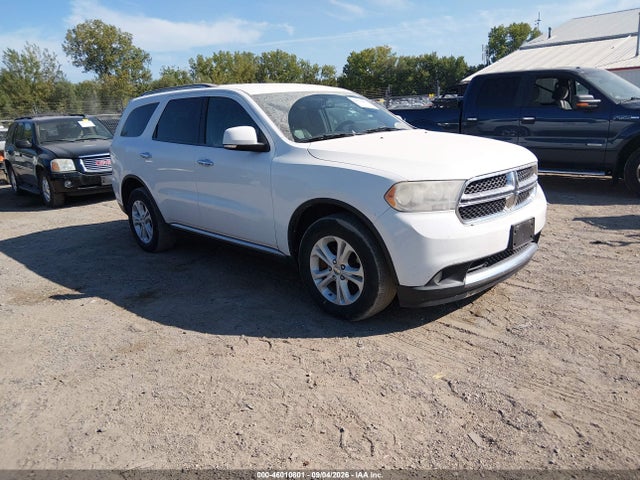 46010801 :رقم المزاد ، 1C4RDJDG6DC608487 vin ، 2013 Dodge Durango Crew مزاد بيع