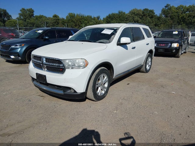 46010801 :رقم المزاد ، 1C4RDJDG6DC608487 vin ، 2013 Dodge Durango Crew مزاد بيع