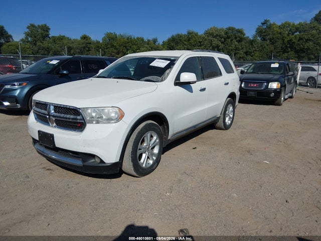 46010801 :رقم المزاد ، 1C4RDJDG6DC608487 vin ، 2013 Dodge Durango Crew مزاد بيع