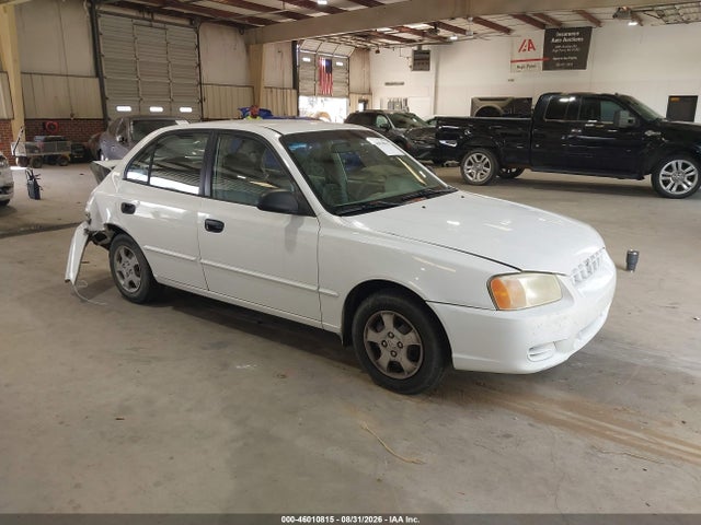 Продажа на аукционе авто 2002 Hyundai Accent Gl, vin: KMHCG45C82U306342, номер лота: 46010815