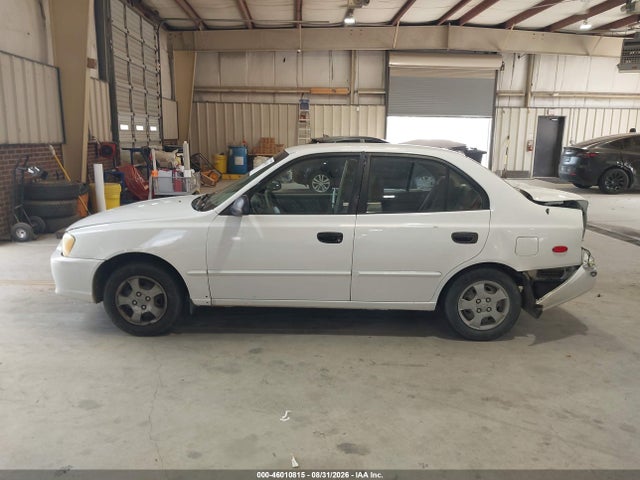 Продаж на аукціоні авто 2002 Hyundai Accent Gl, vin: KMHCG45C82U306342, номер лоту: 46010815