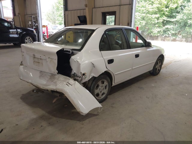 Продаж на аукціоні авто 2002 Hyundai Accent Gl, vin: KMHCG45C82U306342, номер лоту: 46010815