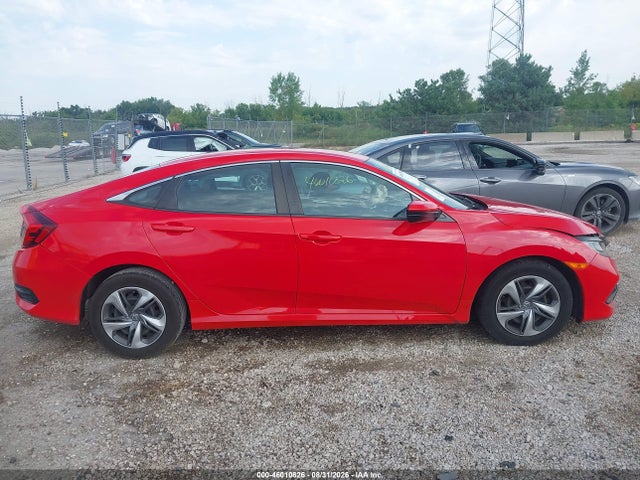 2019 Honda Civic Lx მანქანა იყიდება აუქციონზე, vin: 2HGFC2F68KH563015, აუქციონის ნომერი: 46010826