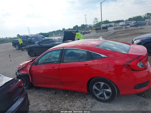 2019 Honda Civic Lx მანქანა იყიდება აუქციონზე, vin: 2HGFC2F68KH563015, აუქციონის ნომერი: 46010826