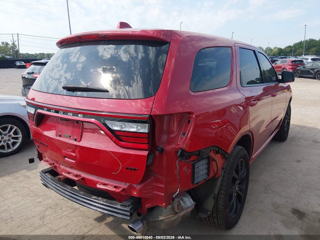 46010840 :رقم المزاد ، 1C4RDJDG7LC382376 vin ، 2020 Dodge Durango Gt Awd مزاد بيع