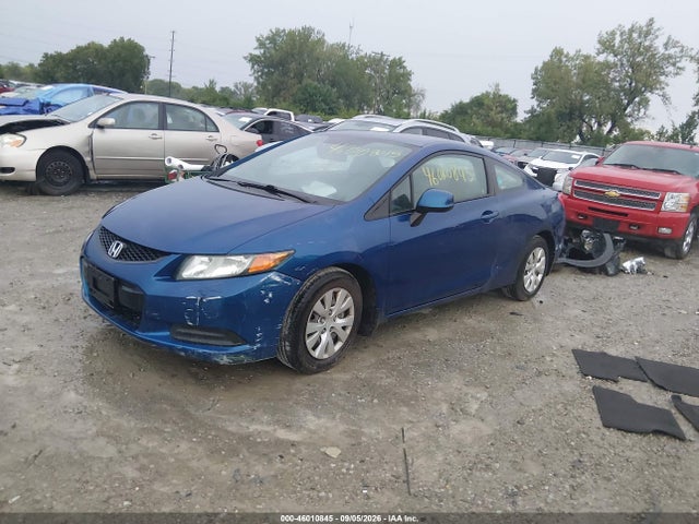 2012 Honda Civic Lx მანქანა იყიდება აუქციონზე, vin: 2HGFG3B54CH500972, აუქციონის ნომერი: 46010845