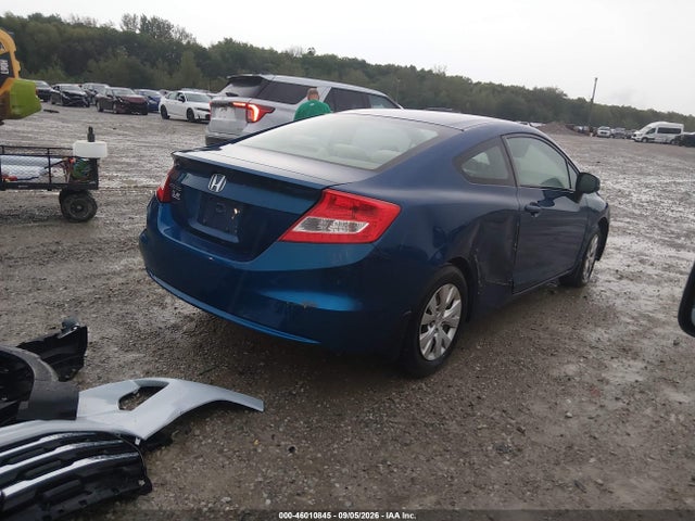 2012 Honda Civic Lx მანქანა იყიდება აუქციონზე, vin: 2HGFG3B54CH500972, აუქციონის ნომერი: 46010845