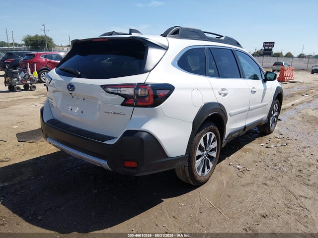 Aukcja sprzedaży 2025 Subaru Outback Limited, vin: 4S4BTANC6S3295921, numer aukcji: 46010856