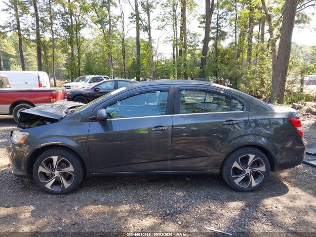 2017 Chevrolet Sonic Premier Auto მანქანა იყიდება აუქციონზე, vin: 1G1JF5SB1H4128808, აუქციონის ნომერი: 46010868