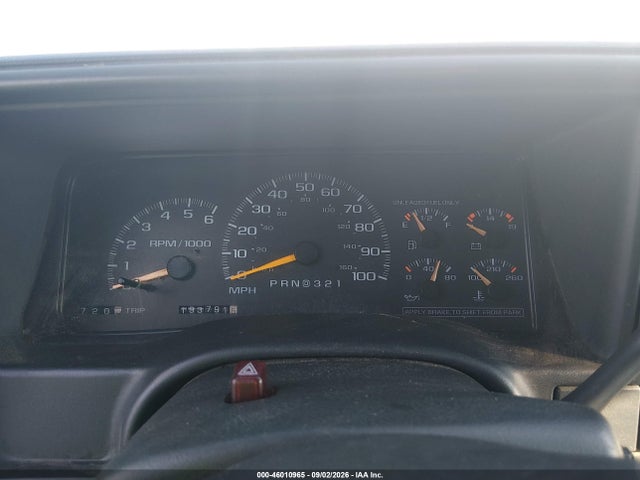 46010965 :رقم المزاد ، 2GCEC19R2W1125213 vin ، 1998 Chevrolet C1500 Fleetside مزاد بيع