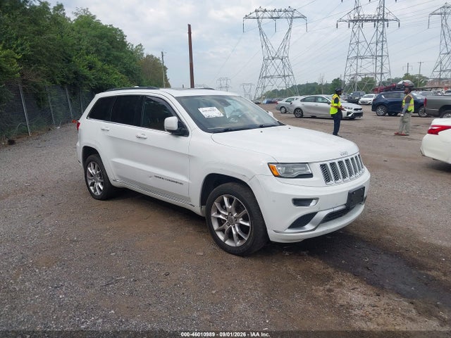46010989 :رقم المزاد ، 1C4RJFJG5GC318627 vin ، 2016 Jeep Grand Cherokee Summit مزاد بيع