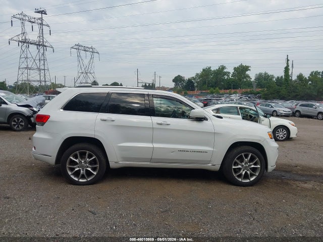 46010989 :رقم المزاد ، 1C4RJFJG5GC318627 vin ، 2016 Jeep Grand Cherokee Summit مزاد بيع