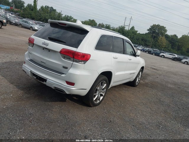 46010989 :رقم المزاد ، 1C4RJFJG5GC318627 vin ، 2016 Jeep Grand Cherokee Summit مزاد بيع