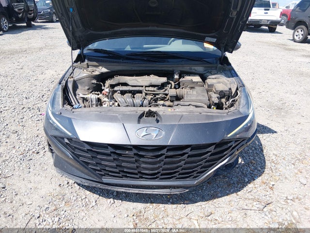 2021 Hyundai Elantra Sel მანქანა იყიდება აუქციონზე, vin: 5NPLM4AG1MH043923, აუქციონის ნომერი: 46011045