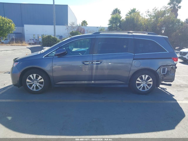 46011071 :رقم المزاد ، 5FNRL5H68FB005946 vin ، 2015 Honda Odyssey Ex-l مزاد بيع
