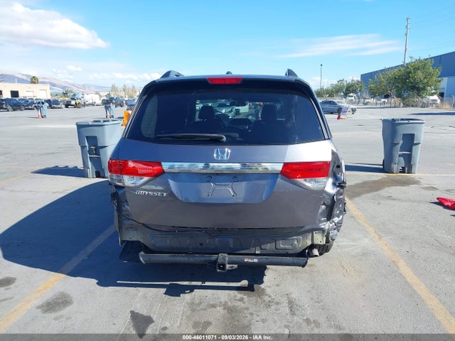 46011071 :رقم المزاد ، 5FNRL5H68FB005946 vin ، 2015 Honda Odyssey Ex-l مزاد بيع