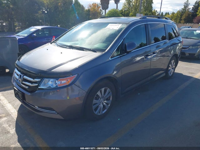 46011071 :رقم المزاد ، 5FNRL5H68FB005946 vin ، 2015 Honda Odyssey Ex-l مزاد بيع