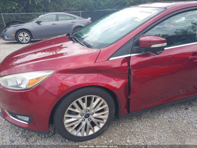 Продажа на аукционе авто 2016 Ford Focus Titanium, vin: 1FADP3N29GL257617, номер лота: 46011098