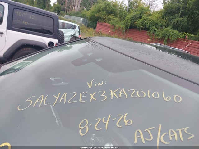 Aukcja sprzedaży 2019 Land Rover Range Rover Velar P250, vin: SALYA2EX3KA201060, numer aukcji: 46011115