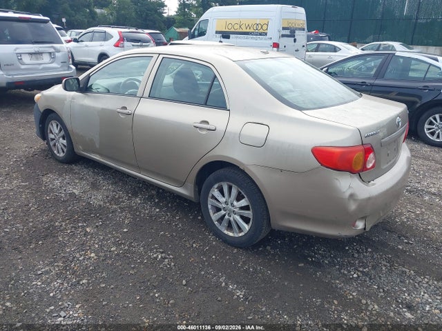 Продажа на аукционе авто 2009 Toyota Corolla Le, vin: 1NXBU40E89Z148656, номер лота: 46011136