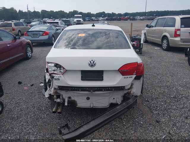 2013 Volkswagen Jetta 2.5l Se მანქანა იყიდება აუქციონზე, vin: 3VWDP7AJ6DM383326, აუქციონის ნომერი: 46011192