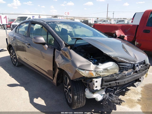 Продаж на аукціоні авто 2013 Honda Civic Ex, vin: 2HGFB2F84DH544761, номер лоту: 46011222