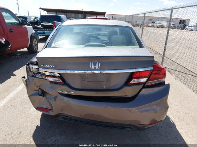 2013 Honda Civic Ex მანქანა იყიდება აუქციონზე, vin: 2HGFB2F84DH544761, აუქციონის ნომერი: 46011222
