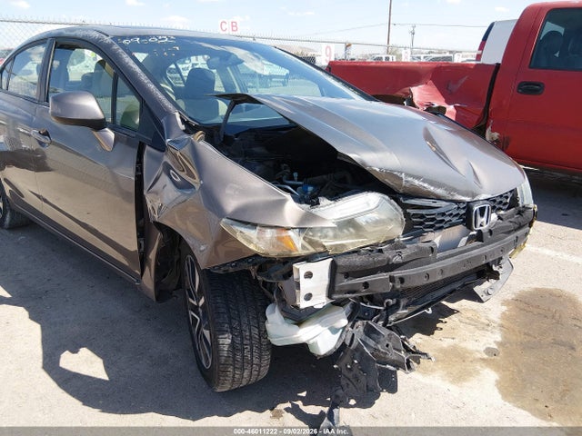 2013 Honda Civic Ex მანქანა იყიდება აუქციონზე, vin: 2HGFB2F84DH544761, აუქციონის ნომერი: 46011222
