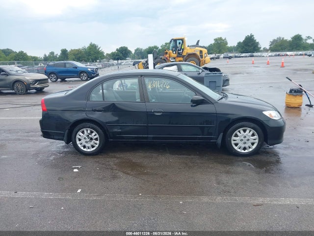 Продаж на аукціоні авто 2005 Honda Civic Lx, vin: 1HGES16505L028557, номер лоту: 46011226