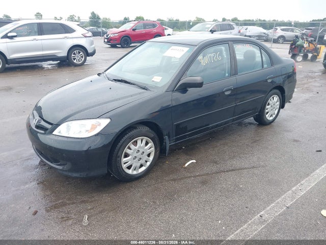 Продаж на аукціоні авто 2005 Honda Civic Lx, vin: 1HGES16505L028557, номер лоту: 46011226