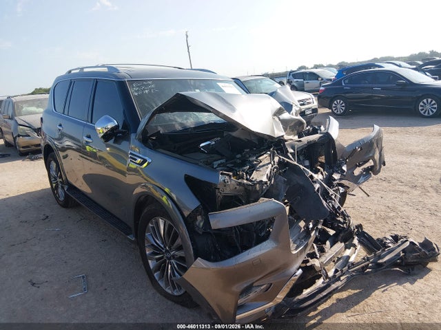 2021 Infiniti Qx80 Sensory Awd მანქანა იყიდება აუქციონზე, vin: JN8AZ2BE4M9273866, აუქციონის ნომერი: 46011313