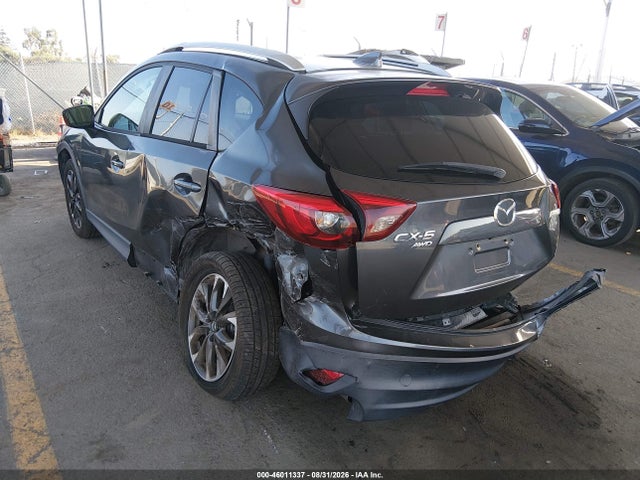 46011337 :رقم المزاد ، JM3KE4DY6G0672812 vin ، 2016 Mazda Cx-5 Grand Touring مزاد بيع