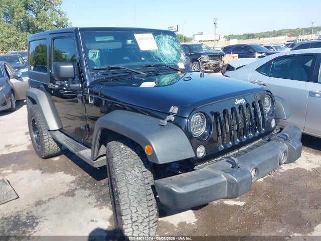46011374 :رقم المزاد ، 1C4AJWAGXHL586684 vin ، 2017 Jeep Wrangler Sport 4x4 مزاد بيع