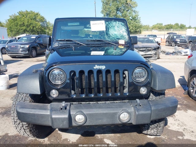 46011374 :رقم المزاد ، 1C4AJWAGXHL586684 vin ، 2017 Jeep Wrangler Sport 4x4 مزاد بيع