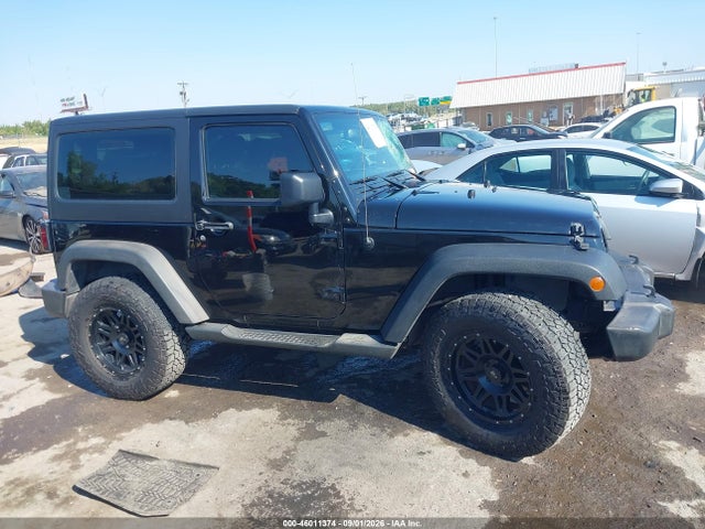 46011374 :رقم المزاد ، 1C4AJWAGXHL586684 vin ، 2017 Jeep Wrangler Sport 4x4 مزاد بيع