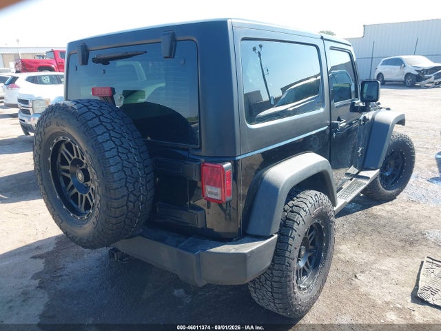 46011374 :رقم المزاد ، 1C4AJWAGXHL586684 vin ، 2017 Jeep Wrangler Sport 4x4 مزاد بيع