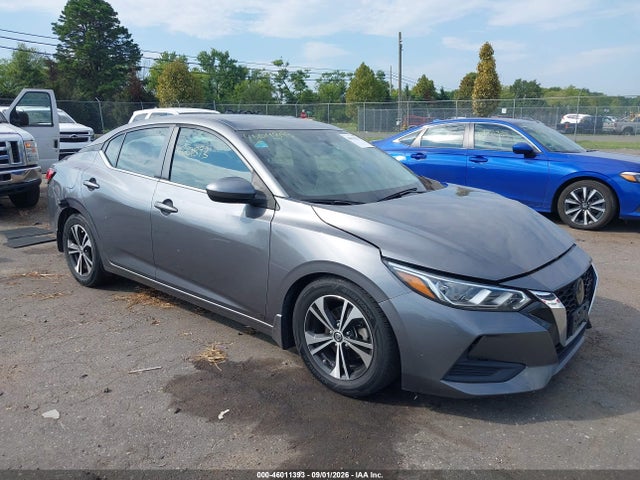 2021 Nissan Sentra Sv Xtronic Cvt მანქანა იყიდება აუქციონზე, vin: 3N1AB8CV3MY267636, აუქციონის ნომერი: 46011393
