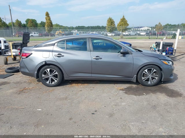 2021 Nissan Sentra Sv Xtronic Cvt მანქანა იყიდება აუქციონზე, vin: 3N1AB8CV3MY267636, აუქციონის ნომერი: 46011393