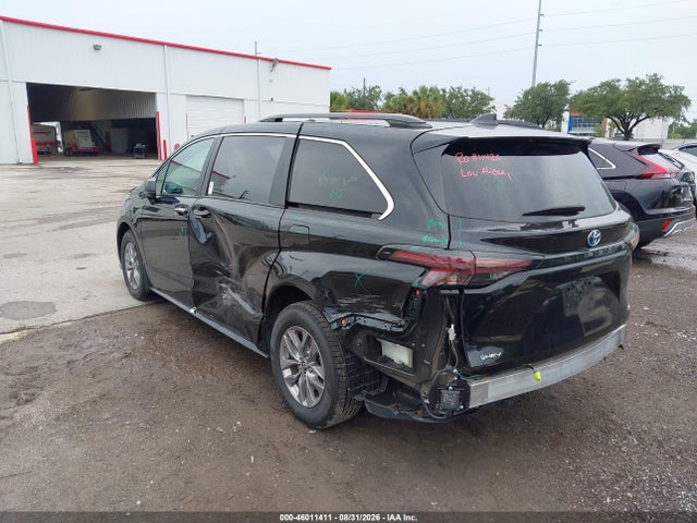 46011411 :رقم المزاد ، 5TDYRKEC1SS289249 vin ، 2025 Toyota Sienna Xle مزاد بيع