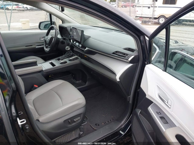 46011411 :رقم المزاد ، 5TDYRKEC1SS289249 vin ، 2025 Toyota Sienna Xle مزاد بيع