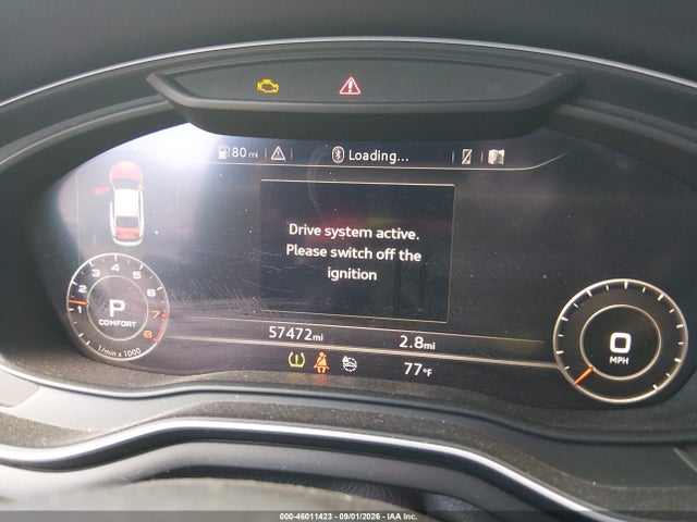 2019 Audi A5 45 Premium მანქანა იყიდება აუქციონზე, vin: WAUENCF5XKA075536, აუქციონის ნომერი: 46011423