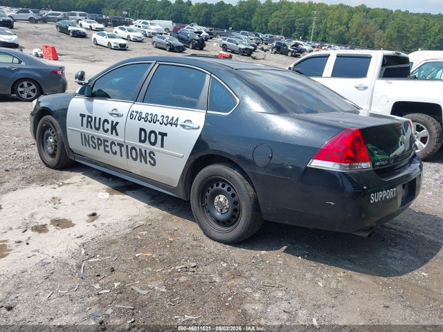 2012 Chevrolet Impala Police მანქანა იყიდება აუქციონზე, vin: 2G1WD5E3XC1155171, აუქციონის ნომერი: 46011521