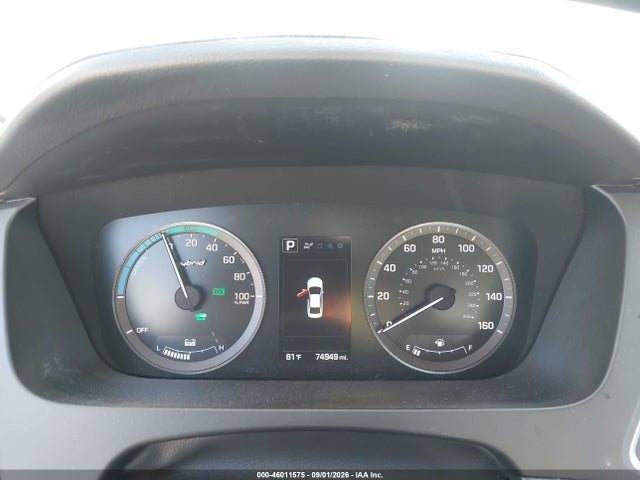 46011575 :رقم المزاد ، KMHE34L12GA012806 vin ، 2016 Hyundai Sonata Hybrid Limited مزاد بيع