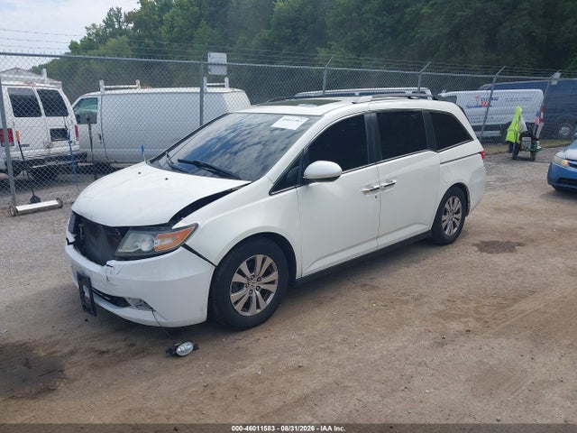 Продажа на аукционе авто 2016 Honda Odyssey Ex-l, vin: 5FNRL5H68GB138370, номер лота: 46011583