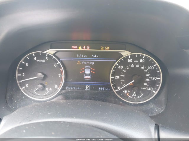 2019 Nissan Altima 2.5 S მანქანა იყიდება აუქციონზე, vin: 1N4BL4BV0KC252967, აუქციონის ნომერი: 46011593