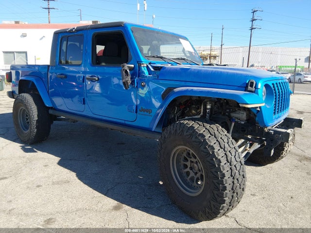 2022 Jeep Gladiator Sport S 4x4 მანქანა იყიდება აუქციონზე, vin: 1C6HJTAG9NL131678, აუქციონის ნომერი: 46011629