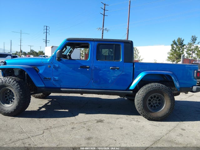 46011629 :رقم المزاد ، 1C6HJTAG9NL131678 vin ، 2022 Jeep Gladiator Sport S 4x4 مزاد بيع