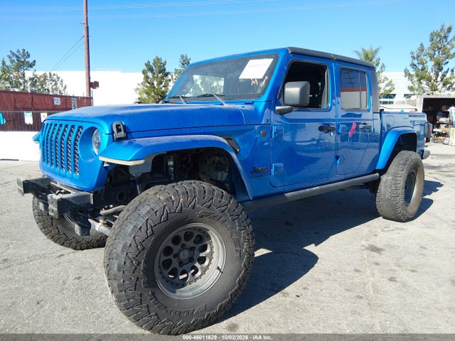 46011629 :رقم المزاد ، 1C6HJTAG9NL131678 vin ، 2022 Jeep Gladiator Sport S 4x4 مزاد بيع