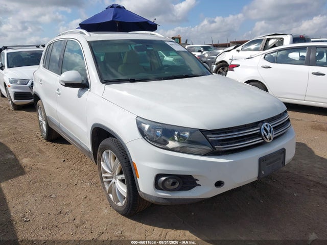 2015 Volkswagen Tiguan Se მანქანა იყიდება აუქციონზე, vin: WVGAV7AX6FW582293, აუქციონის ნომერი: 46011638