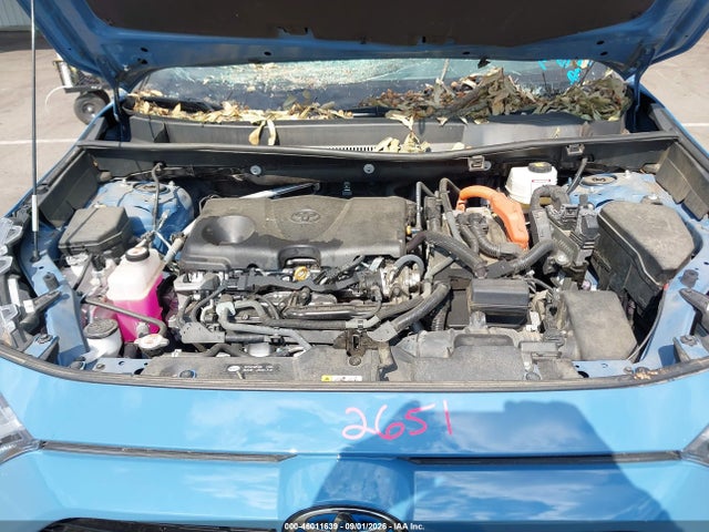 46011639 :رقم المزاد ، 2T3E6RFV8NW035870 vin ، 2022 Toyota Rav4 Hybrid Xse مزاد بيع